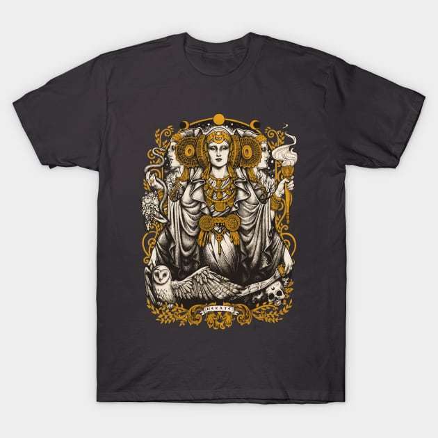 Iberian Hecate T-Shirt by Medusa Dollmaker